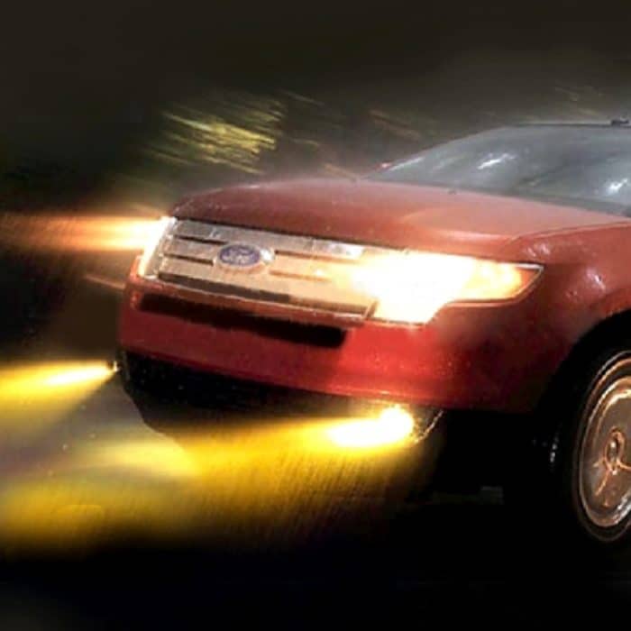 2 X H11 HOD Halogenlampen 12V 100W 2400 LM 3500K Gelblichtscheinwerfer – Bild 8