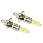 2 X H1 HOD Halogenlampen 12V 100W 2400 LM 3500K Gelblichtscheinwerfer – Bild 2