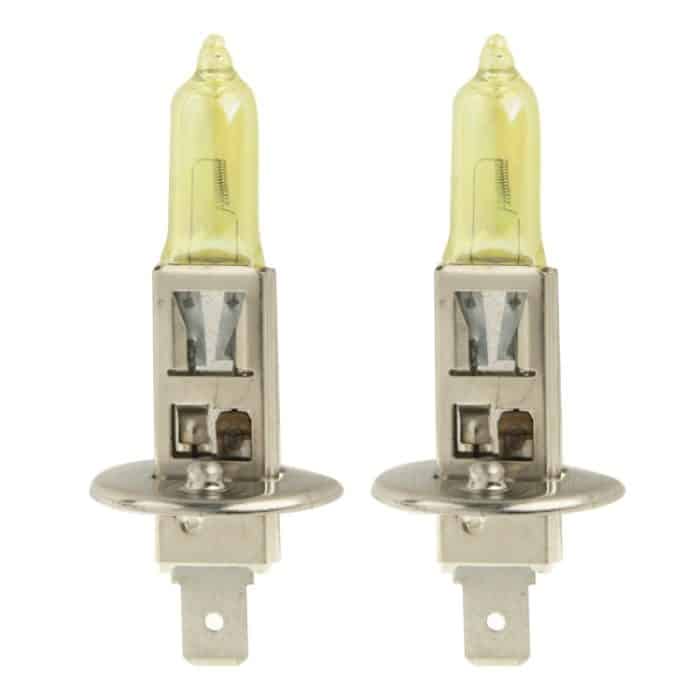 2 X H1 HOD Halogenlampen 12V 100W 2400 LM 3500K Gelblichtscheinwerfer – Bild 4
