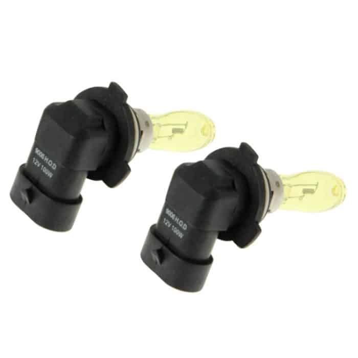 2 X 9006 HOD Halogenlampen 12V 100W 2400 LM 3500K Gelblichtscheinwerfer – Bild 4