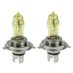 2 X H4 HOD Halogenlampen 12V 100W 2400 LM 3500K Gelblichtscheinwerfer – Bild 4