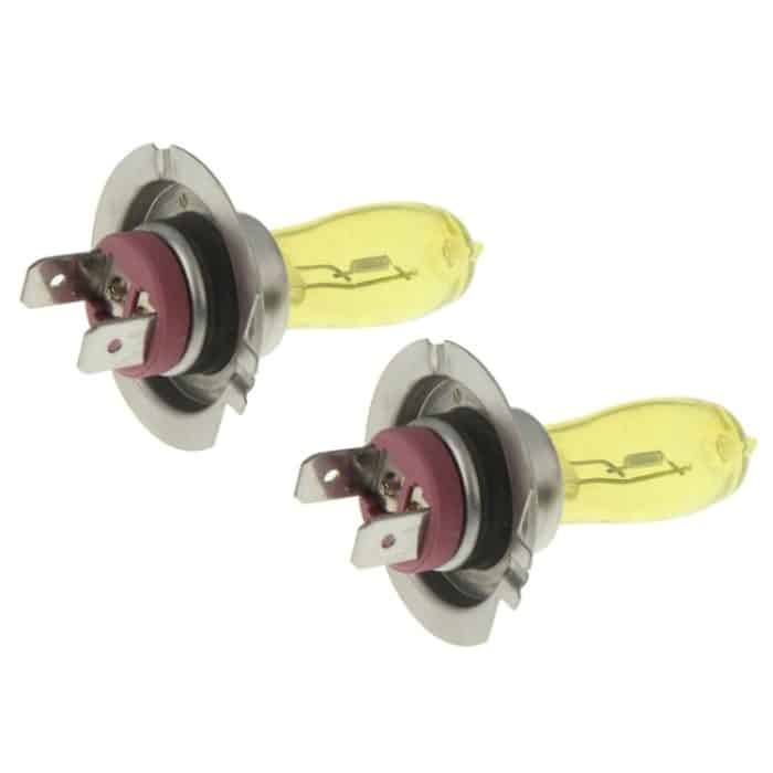 2 X H7 HOD Halogenlampen 12V 100W 2400 LM 3500K Gelblichtscheinwerfer – Bild 5