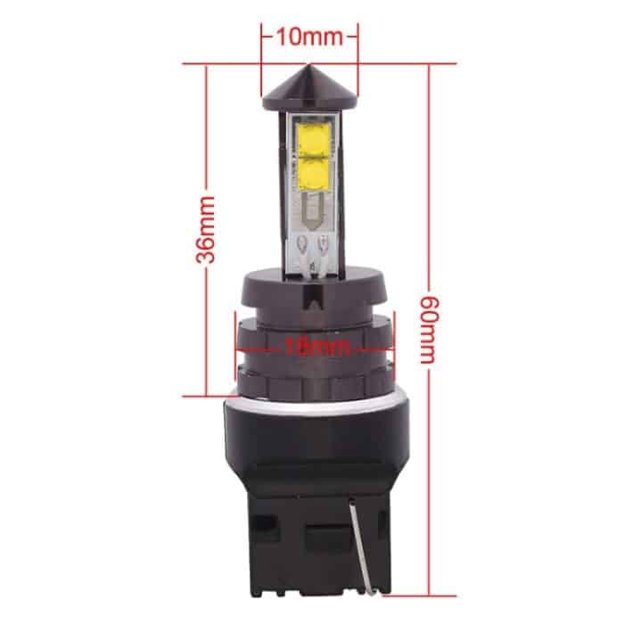 MZ T20 7440 20W 800LM Weißlicht 4 CREE XT-E LED-Auto-Bremslicht Tagfahrlicht, DC 12-24V – Bild 5