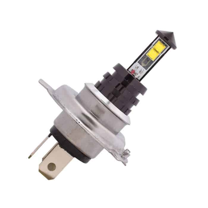 H4 20W 800LM Weißlicht 4 CREE XT-E LED Auto Tagfahrlicht Scheinwerferlampe, DC 12-24V – Bild 3