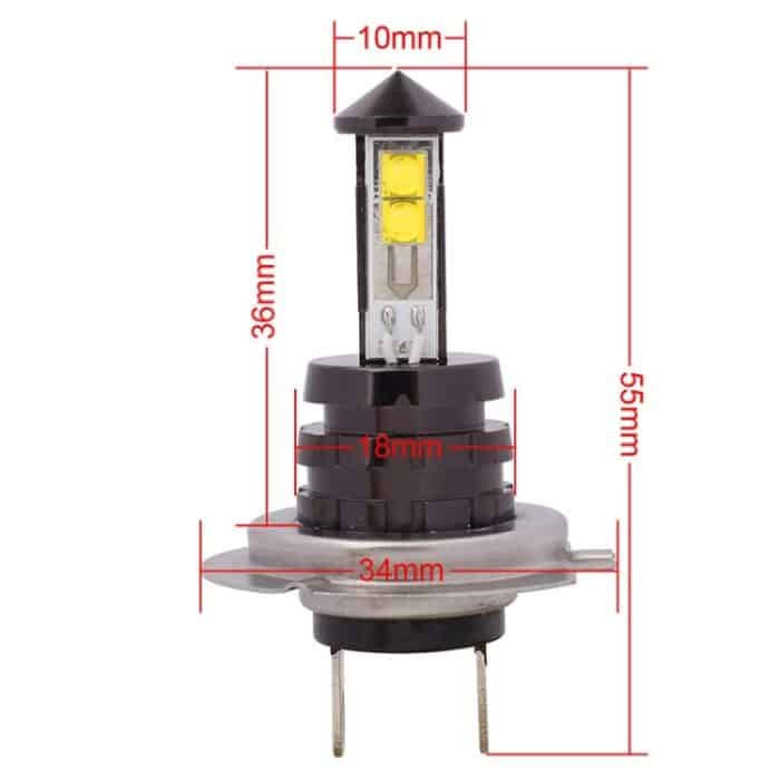 H7 20W 800LM Weißlicht 4 CREE XT-E LED Auto Nebelscheinwerfer Scheinwerferlampe, DC 12-24V – Bild 5