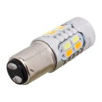 2PCS 1157 / BAY15D 10W 700LM Gelb + Weiß Licht 20-LED SMD 5630 Glühlampe für Auto-Bremslicht, Konstantstrom, DC 12-24V – Bild 3