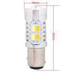 2PCS 1157 / BAY15D 10W 700LM Gelb + Weiß Licht 20-LED SMD 5630 Glühlampe für Auto-Bremslicht, Konstantstrom, DC 12-24V – Bild 6