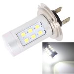 2 PCS H7 4.2W 630LM Weißlicht 21 LED 2835 SMD Nebelscheinwerfer-Glühlampe, DC 12V