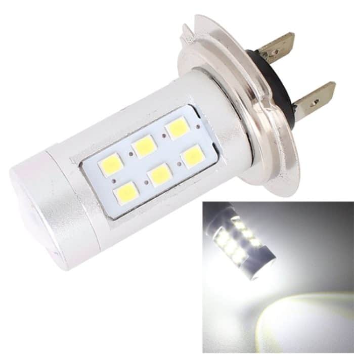 2 PCS H7 4.2W 630LM Weißlicht 21 LED 2835 SMD Nebelscheinwerfer-Glühlampe, DC 12V – Bild 1
