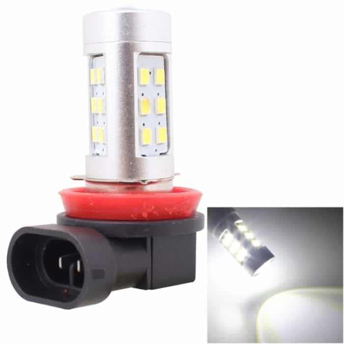 S-CMS-3716.jpg 2 PCS H11 4.2W 630LM Weißlicht 21 LED 2835 SMD Nebelscheinwerfer Glühlampe, DC 12V – Bild 1