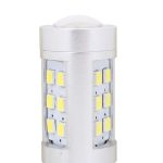 2 PCS T20 4.2W 630LM Weißlicht-Doppelkabel 21 LED 2835 SMD Auto-Bremslicht Tagfahrlicht, DC 12V – Bild 5