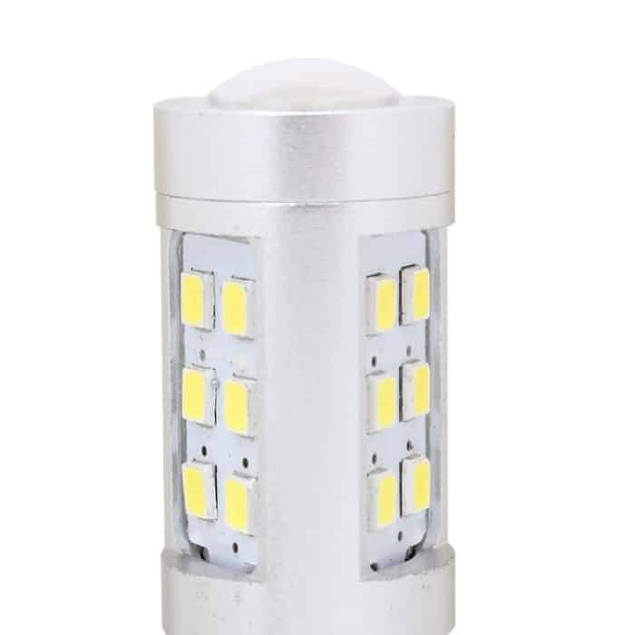 2 PCS T20 4.2W 630LM Weißlicht-Doppelkabel 21 LED 2835 SMD Auto-Bremslicht Tagfahrlicht, DC 12V – Bild 5