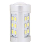 2 PCS T25 4.2W 630LM Weißlicht-Doppelkabel 21 LED 2835 SMD Auto-Bremslicht Tagfahrlicht, DC 12V – Bild 5