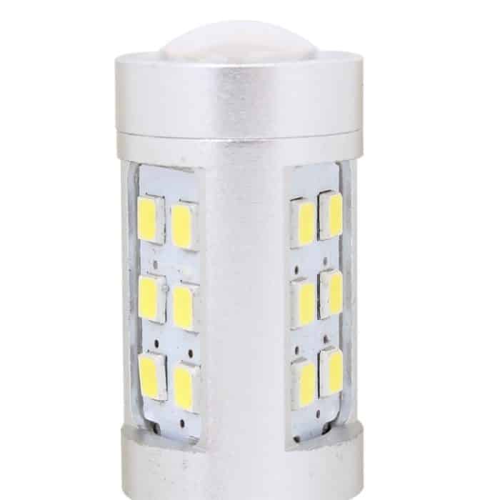 2 PCS T25 4.2W 630LM Weißlicht-Doppelkabel 21 LED 2835 SMD Auto-Bremslicht Tagfahrlicht, DC 12V – Bild 5