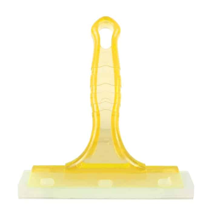 Autofenster-Kunststoff-Glaswischer/Fensterreinigungswerkzeug mit rutschfestem Griff, Größe: 15,8 x 14,8 cm – Bild 2