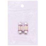 2 PCS 31mm 3W 180LM Weißlicht 10 LED SMD 4014 CANBUS Kennzeichen Leselampen Autolampe – Bild 5