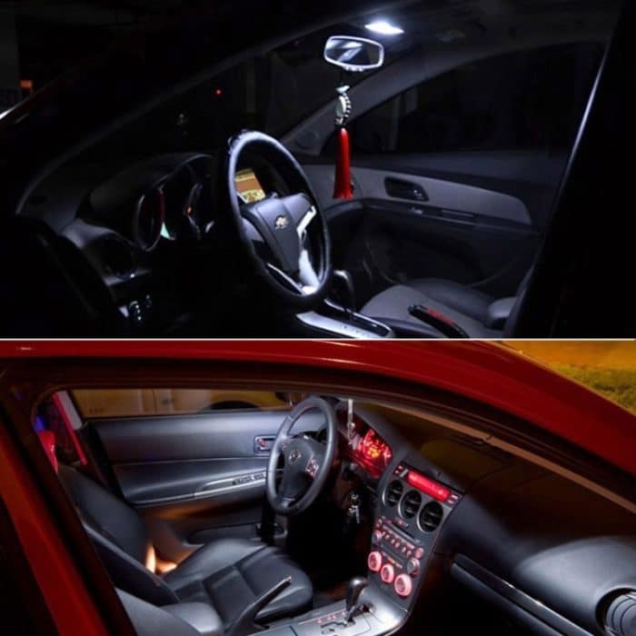 2 PCS 39mm 3.5W 180LM Weißlicht 12 LED SMD 4014 CANBUS Kennzeichen Leselampen Autolampe – Bild 7