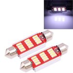 2 PCS 41mm 3.5W 180LM Weißlicht 12 LED SMD 4014 CANBUS Kennzeichen Leselampen Autolampe