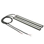 2 Stück 6 W * 2 DRL LED-Lichtleiste, Auto-Lichtquelle, wasserdichte Tagfahrlichter, DC 12 V, NCD-17BK Blue Light, NCD-17BK ICE Blue Light – Bild 2