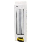 2 PCS 6W * 2 DRL LED Blaulichtleiste Autolichtquelle Wasserdichtes Tagfahrlicht, DC 12V – Bild 9