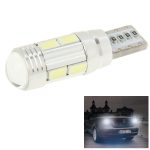 T10 4W Weiß 200LM 10 LED SMD 5730 Rückfahrscheinwerfer Blinkerlampe für Fahrzeuge, DC 12V, T10