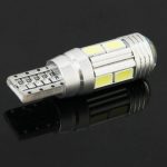 T10 4W Weiß 200LM 10 LED SMD 5730 Rückfahrscheinwerfer Blinkerlampe für Fahrzeuge, DC 12V, T10 – Bild 3
