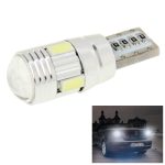 T10 2W Weiß 130LM 6 LED SMD 5730 Rückfahrscheinwerfer Blinkerlampe für Fahrzeuge, DC 12V, T10 2W