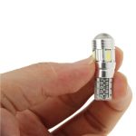 T10 2W Weiß 130LM 6 LED SMD 5730 Rückfahrscheinwerfer Blinkerlampe für Fahrzeuge, DC 12V, T10 2W – Bild 4