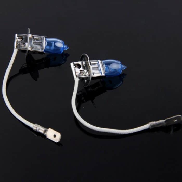 Halogenlampe, superweiße Autoscheinwerferlampe, 12 V / 100 W, 6000 K, 2400 LM (Paar), HOD H3, HOD H7, HOD 9005, HOD H11, HOD H4, HOD 9006, HOD H1 – Bild 3