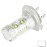 H7 60W Weiß 12 CREE LED Nebelscheinwerfer für Fahrzeuge, DC 12-30V