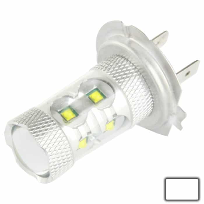 H7 60W Weiß 12 CREE LED Nebelscheinwerfer für Fahrzeuge, DC 12-30V – Bild 2