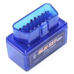 Super Mini ELM327 Bluetooth OBDII V2.1 Autodiagnoseschnittstellen-Tool, Unterstützung OBDII-ISO 9141-2, ISO 14230-4 (KWP2000), CAN ISO-15765-4 (Blau) – Bild 2