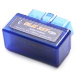 Super Mini ELM327 Bluetooth OBDII V2.1 Autodiagnoseschnittstellen-Tool, Unterstützung OBDII-ISO 9141-2, ISO 14230-4 (KWP2000), CAN ISO-15765-4 (Blau) – Bild 5