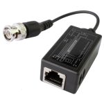 CCTV-Ausrüstungskamera BNC-Video-Balun-Transceiver (schwarz) – Bild 3