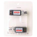 2 Stück 1 Kanal Passive Video Balun UTP BNC Cat5 Transceiver (grau) – Bild 4