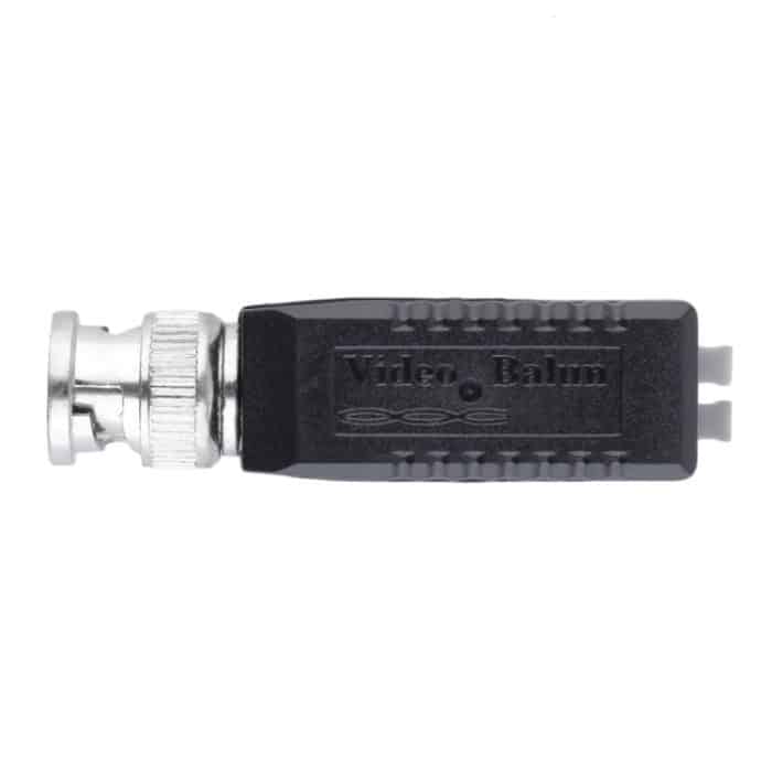2 Stück CCTV Twisted BNC Single Channel Passive Video Balun Transceiver (schwarz) – Bild 5