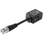 2 PCS Passives Video Balun CCTV-Netzwerk UTP BNC (Schwarz) – Bild 5
