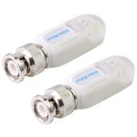 2 PCS UTP-Netzwerk Video Balun Cat5 zur Kamera cCTV BNC DVR O-611 (weiß) – Bild 3