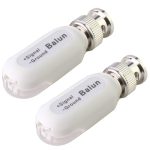 2 PCS UTP-Netzwerk Video Balun Cat5 zur Kamera cCTV BNC DVR O-611 (weiß) – Bild 4