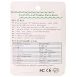 2 PCS UTP-Netzwerk Video Balun Cat5 zur Kamera cCTV BNC DVR O-611 (weiß) – Bild 6