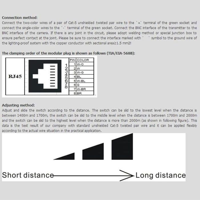 4-Kanal Active UTP-Video-Sender (Silber) – Bild 6