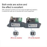 Active CCTV UTP Twisted Pair Video Balun Sender und Empfänger – Bild 5