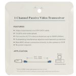 2 PCS 1-Kanal-Passiv-Video-Transceiver – Bild 6