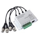 4 CH UTP Passive Video Balun, Videoüberwachung über Twisted Pairs