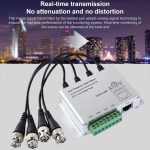 4 CH UTP Passive Video Balun, Videoüberwachung über Twisted Pairs – Bild 6