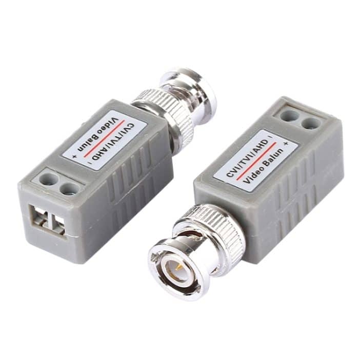S-CVB-0211.jpg 2 PCS 202E-HD CVI / TVI / AHD 1CH Passiver Video-Balun-Koaxialadapter – Bild 1