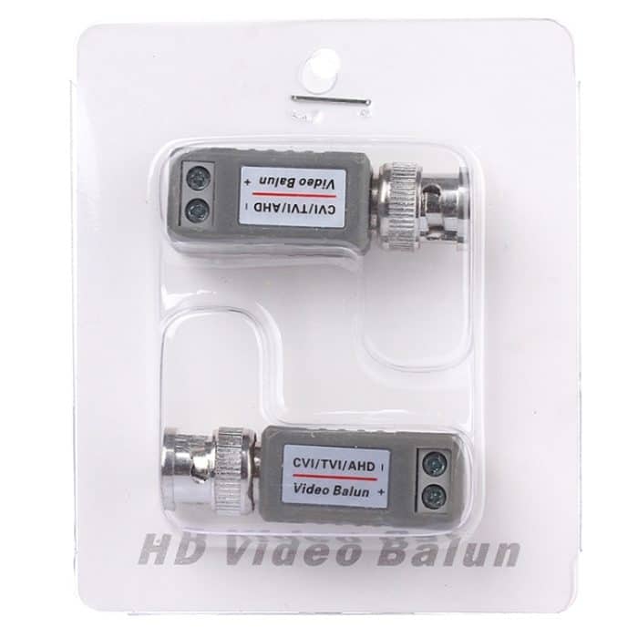 2 PCS 202E-HD CVI / TVI / AHD 1CH Passiver Video-Balun-Koaxialadapter – Bild 4