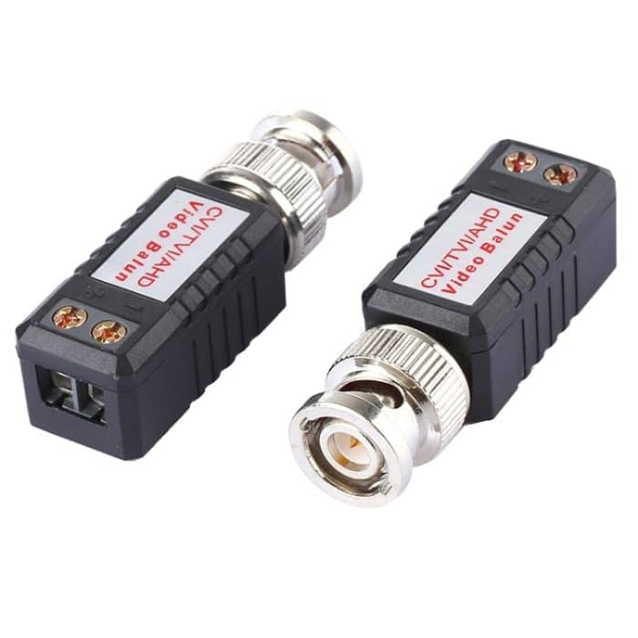 2 PCS HD 202E Erweiterte Version Koaxialer CVI / TVI / AHD 1CH Passiver Transceiver Video Balun – Bild 1