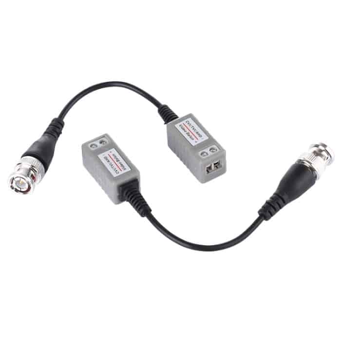 S-CVB-0214.jpg 2 PCS HD 202P Koaxialer CVI / TVI / AHD 1CH Passiver Transceiver Video Balun – Bild 1