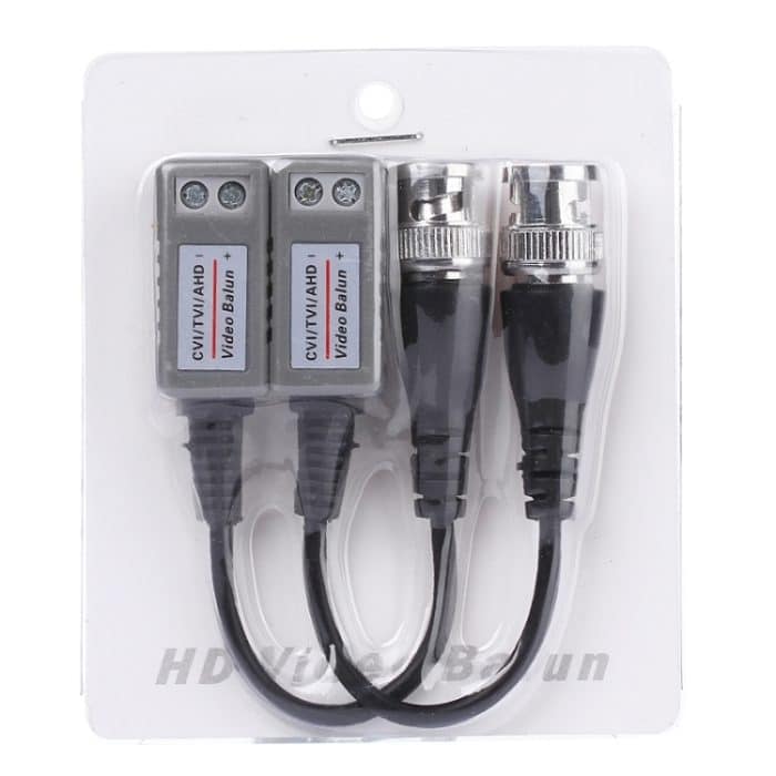 2 PCS HD 202P Koaxialer CVI / TVI / AHD 1CH Passiver Transceiver Video Balun – Bild 4
